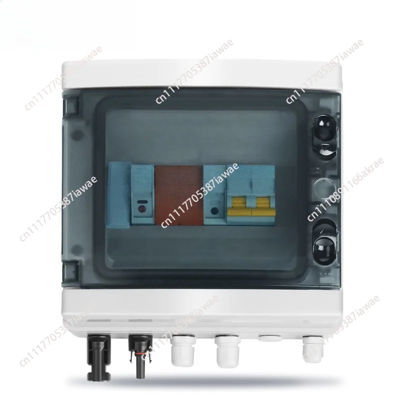 Photovoltaic combiner box 1 in 1 out DC600V 8 circuits