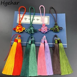 Tassels Ornaments Spliced Chinese Knots Keychain DIY Handicrafts Gift Traditional Happiness Fringe Pendant Festive Supplies New
