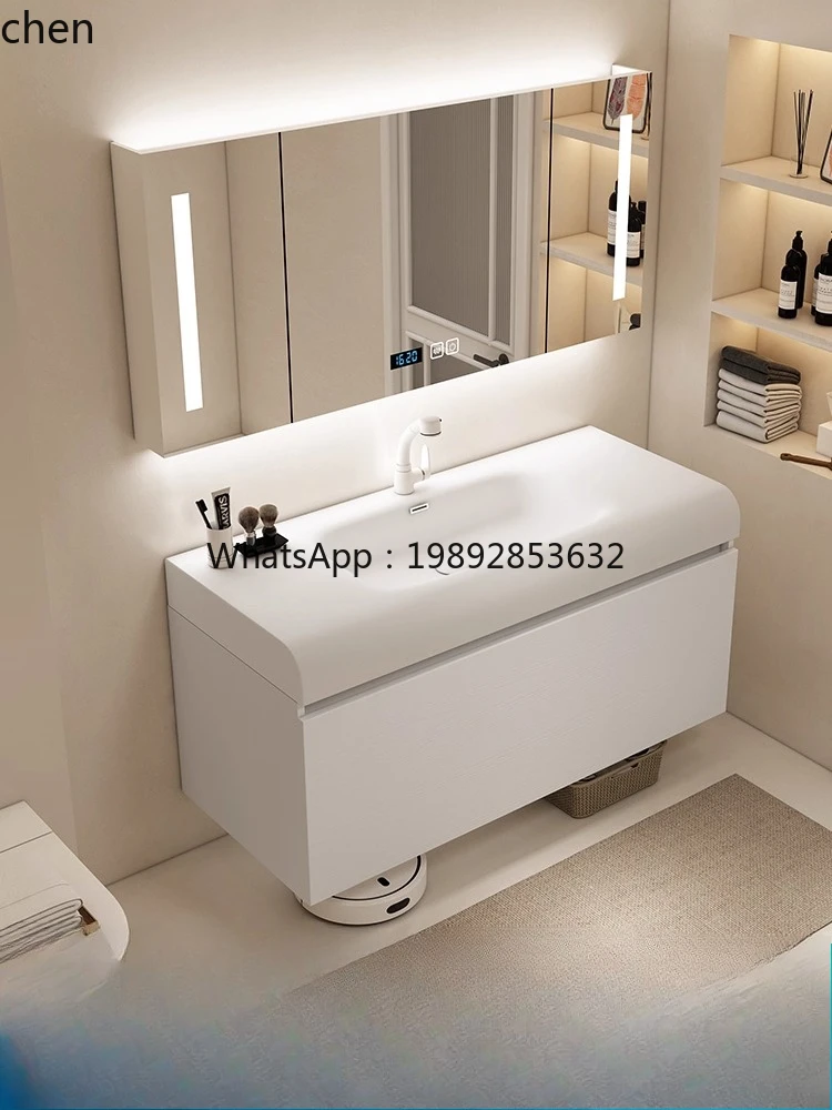 BB  simple arc wash basin bathroom cabinet combination toilet washbasin washbasin bathroom basin hanging cabinet