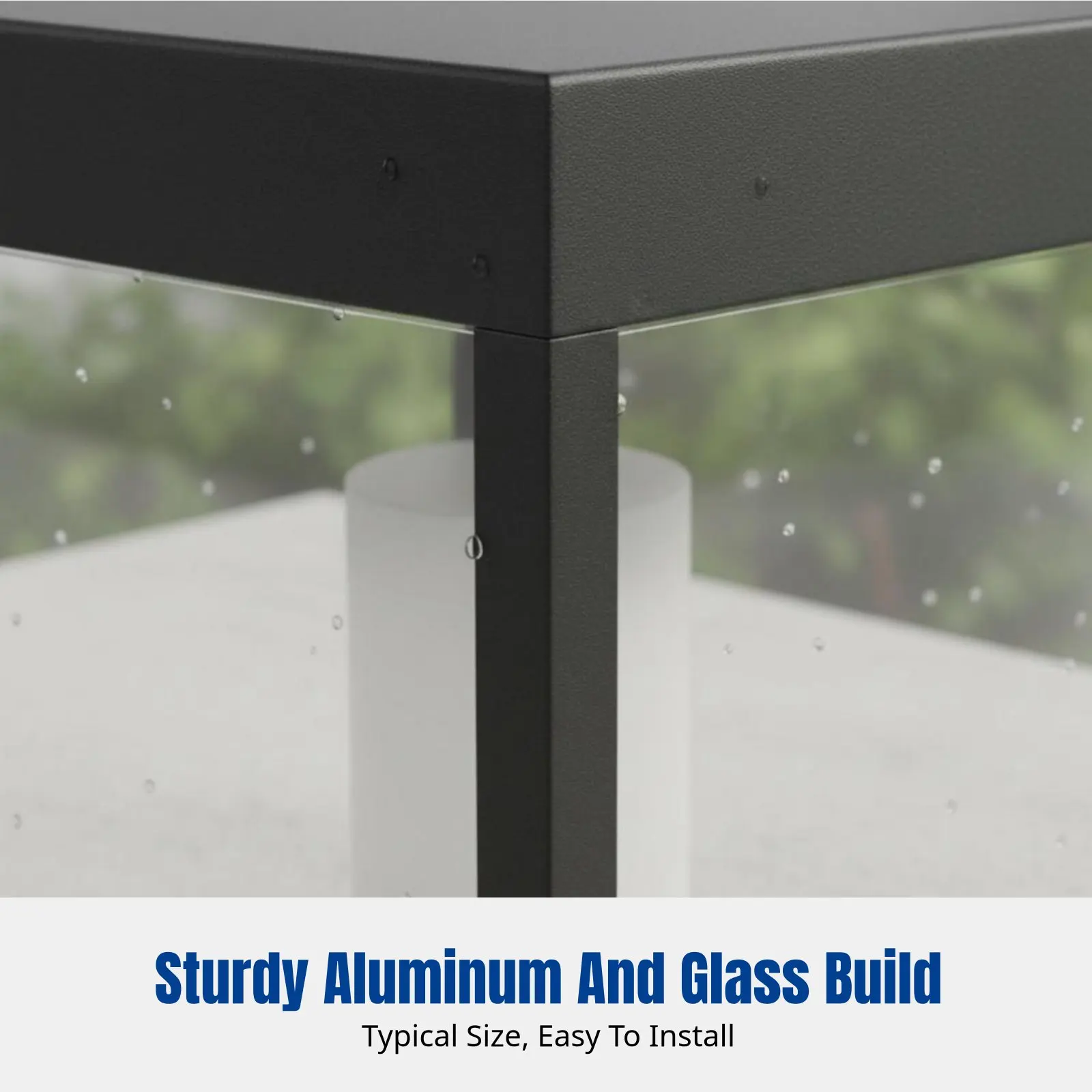 Wall-mounted LED light creating a modern aesthetic