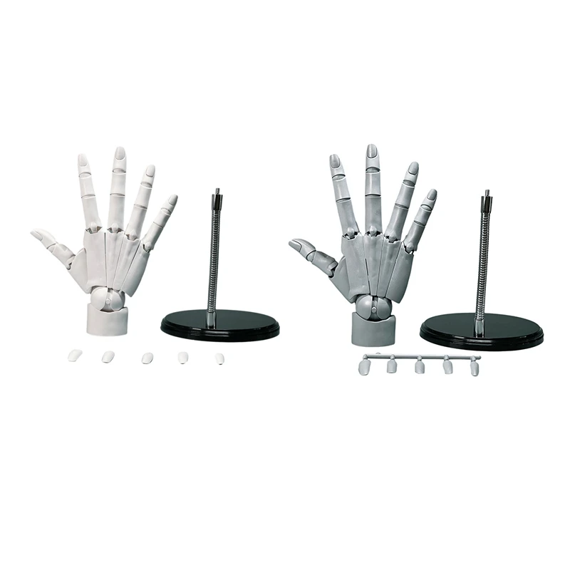 

Universal Flexible Hand Model, Movable Artist Mannequin Hand Shape, For Home Office Desk Decoration, Display