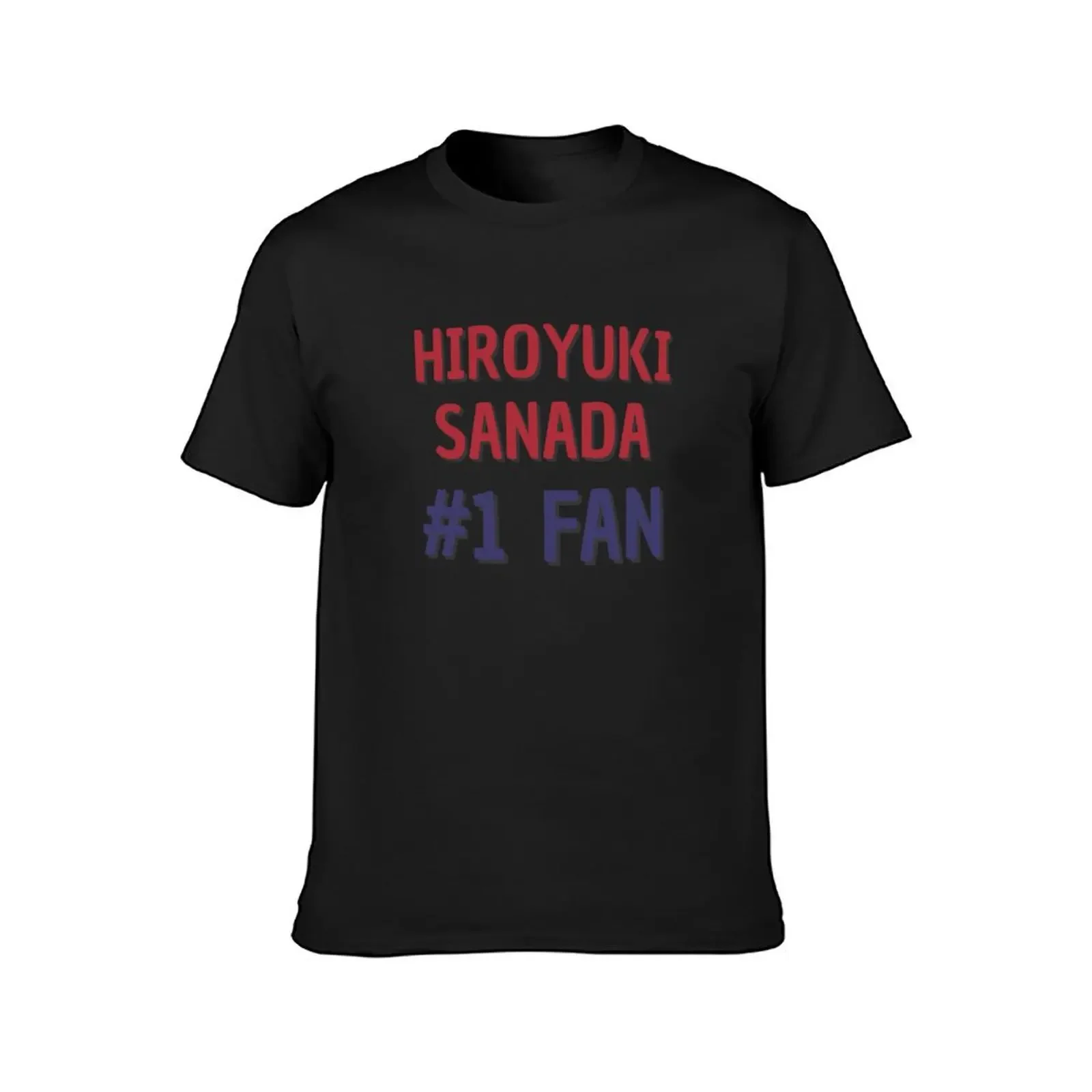 Hiroyuki Sanada #1 Fan T-Shirt summer clothes plus size tops anime clothes men t shirts