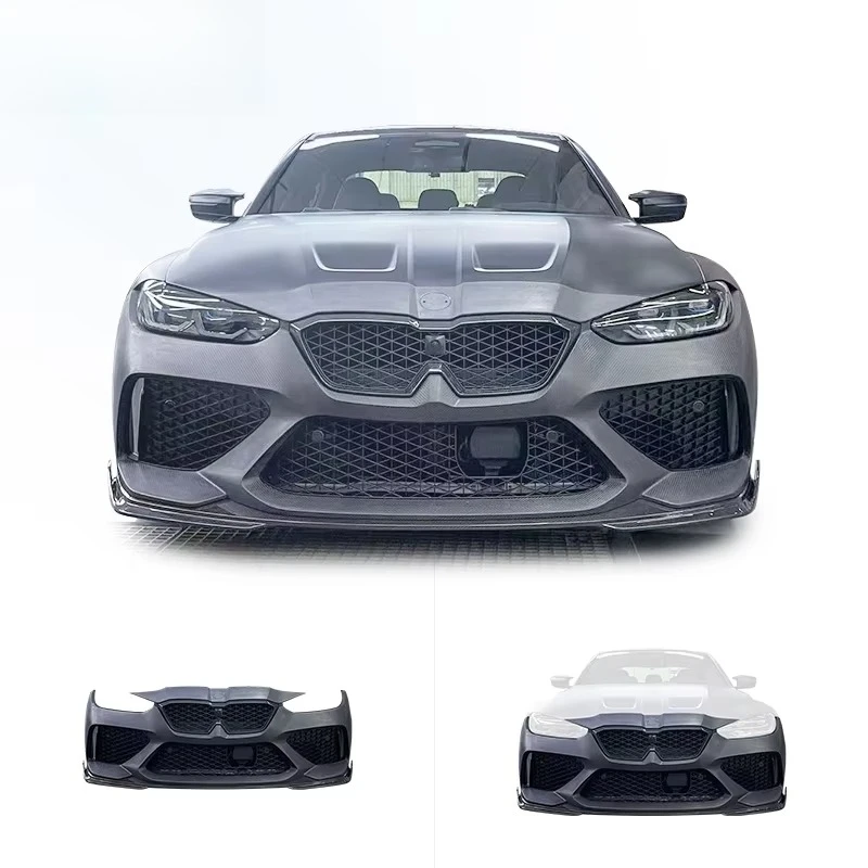 

Car Modification Carbon Fiber Front Bumper Front Lip and Front Grille Suitable for New BMW M3 M4 Body Kit Upgrade