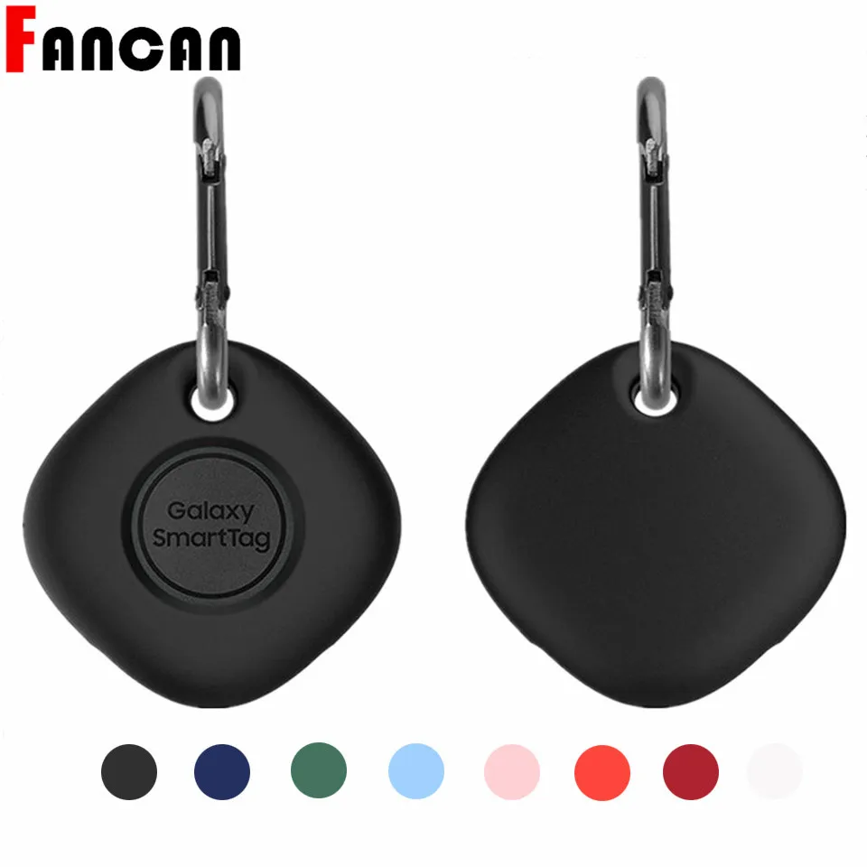 

Silicone Anti-lost tracker Case For Samsung Galaxy SmartTag Case Protector Cover For Samsung Galaxy SmartTag Cases With keychain