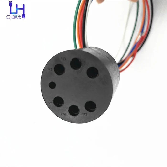 

BH6F Subconn Connector 6 Pin Waterproof Power Cable Connectors Electrical Pluggable Terminal for Harsh Underwater Environments