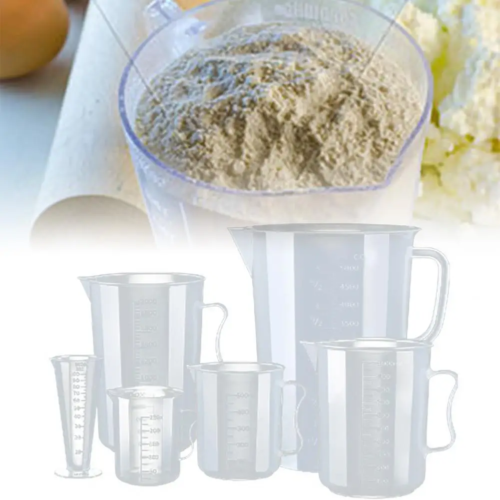 Measuring Cup for Home Eco-friendly Plastic Heat Resistant Graduated Measuring Mug for Home