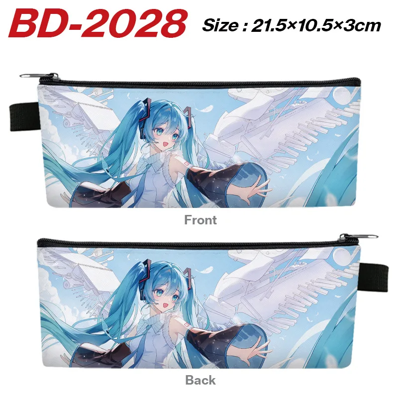 Hatsune miku Feder mäppchen kawaii große Kapazität Bleistift Aufbewahrung tasche Cartoon Student Briefpapier Veranstalter Schule liefert Geschenke