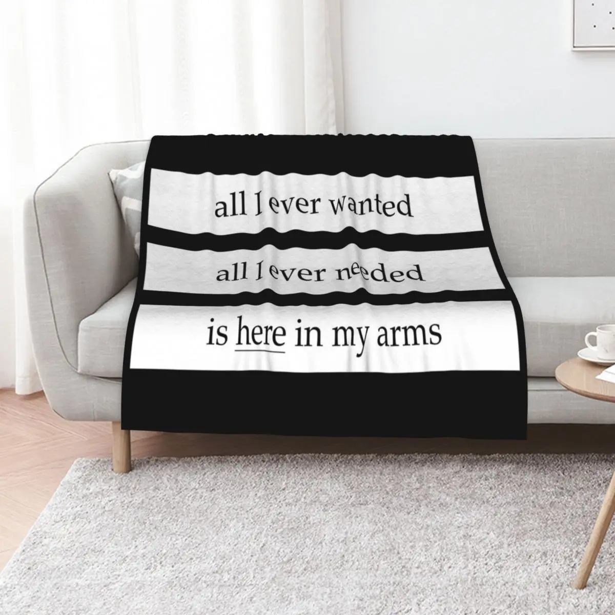 

All I Ever Wanted - Depeche Mode Throw Blanket Plush Winter beds bed plaid Sofa Throw Blankets