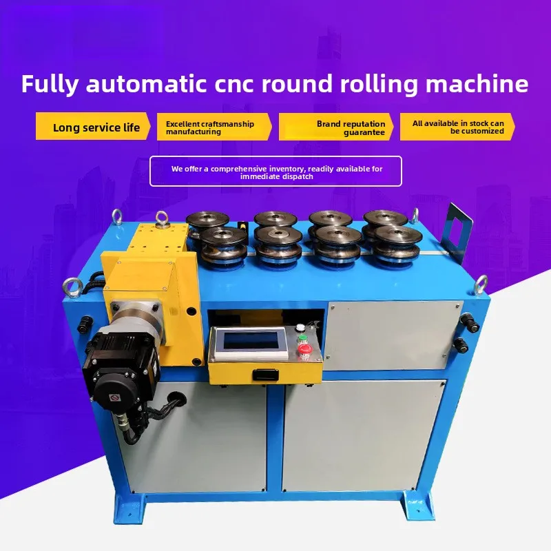 

Fully Automatic CNC Rounder Small Straight Edge Stainless Steel Pipe Hydraulic Bending Machine