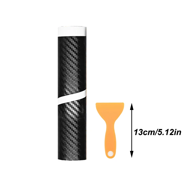 Rear Trunk Guard Plate Sticker Car Rear Bumper Trim Anti-Kicked Scratch Protection Sticker Carbon Fiber Film For VW T5 T6 ﻿