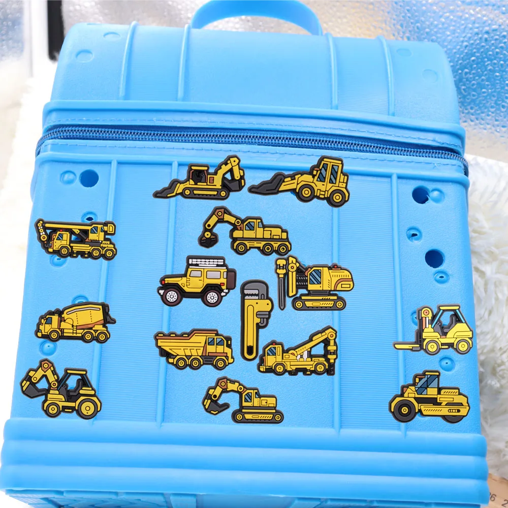 9/14Pcs วิศวกรรมรถบรรทุกรถขุดร - Kids Outdoor Digger บทวิจารณ์และราคา