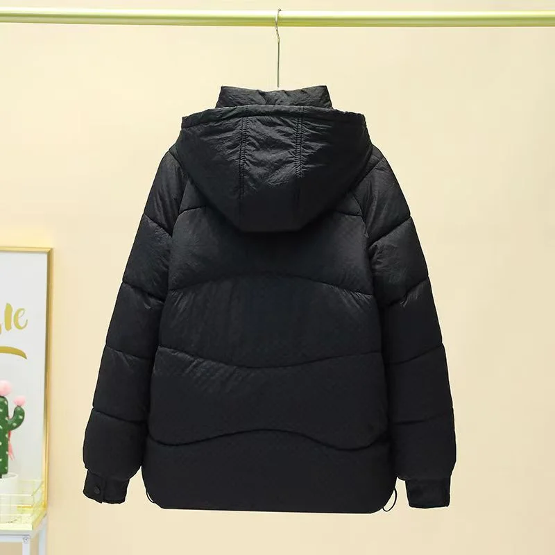 The Short Down Cotton-padded Coat Autumn Winter Women's Clothing 2024 New Fashion Cold-proof Cotton-padded Coat Short Joker Coat