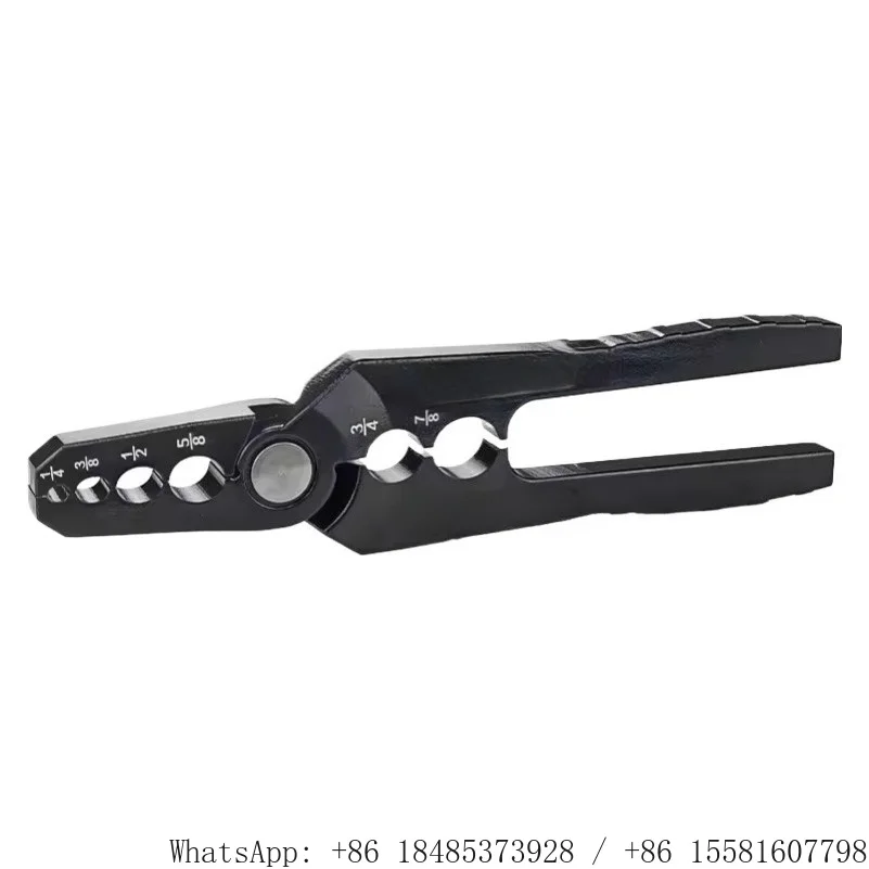 Copper pipe round repair pliers, professional air conditioning pipeline folding correction tool