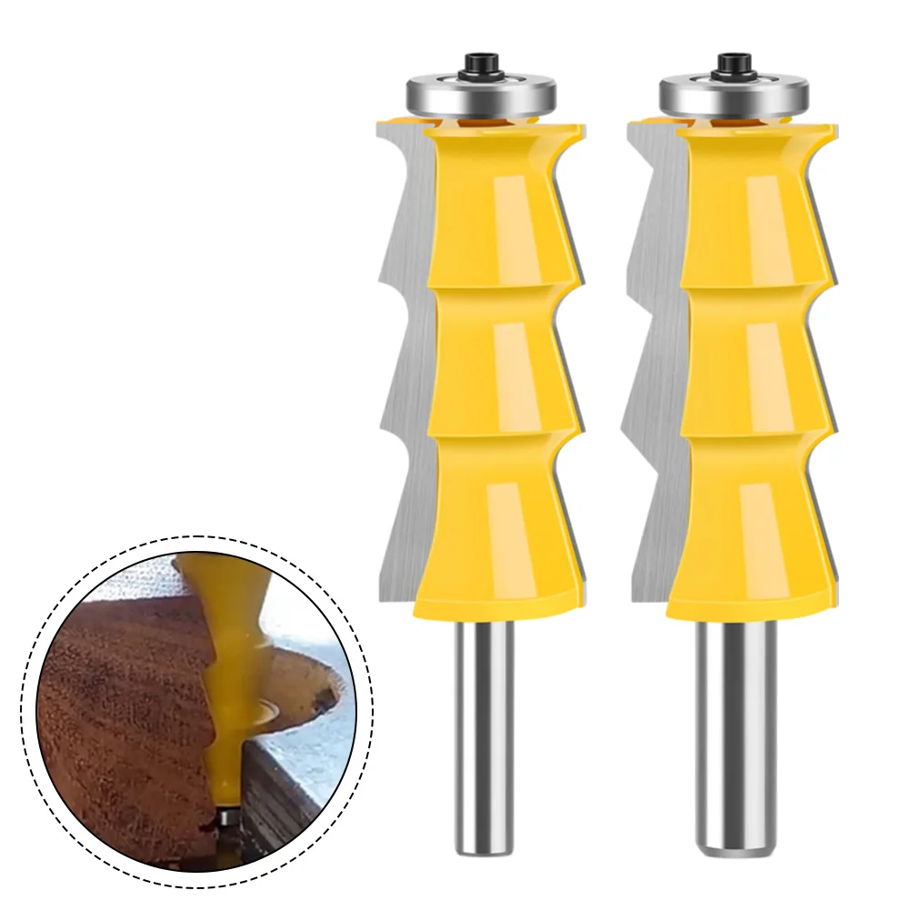 

1/2 12mm Shank Louver Shutter Router Bits Carbide For Woodworking DIY Hand Tools Power Tool Accessories Household Supplies