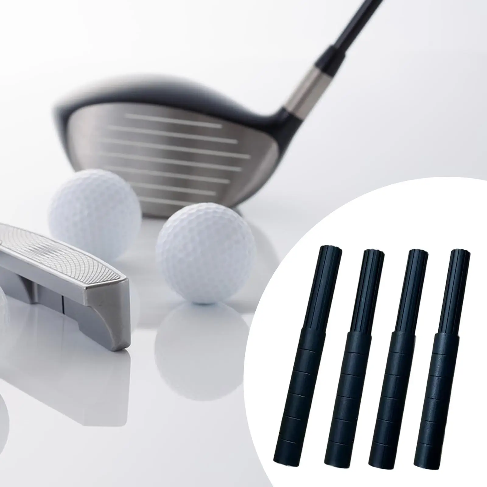 

Удлинитель клюшки для гольфа, легкая длина 25,4 см, ремонтное оборудование, удлинитель клюшки для гольфа для тренировок в помещении, занятий спортом на открытом воздухе