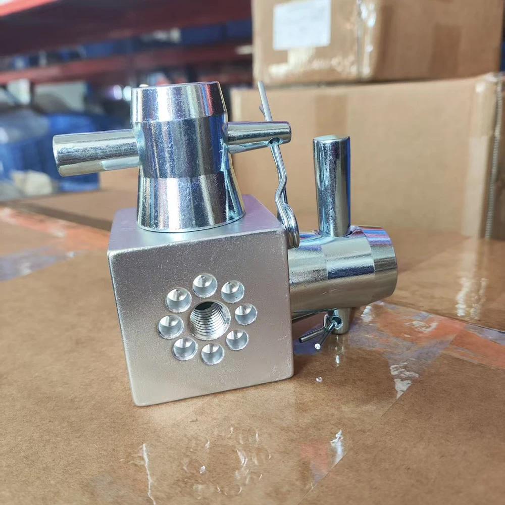 

10pcs/lot Universal Display Rack Accessories Truss 90 Degree Fixed Coupler Stage Lighting Truss Aluminum Parts For F34 Truss