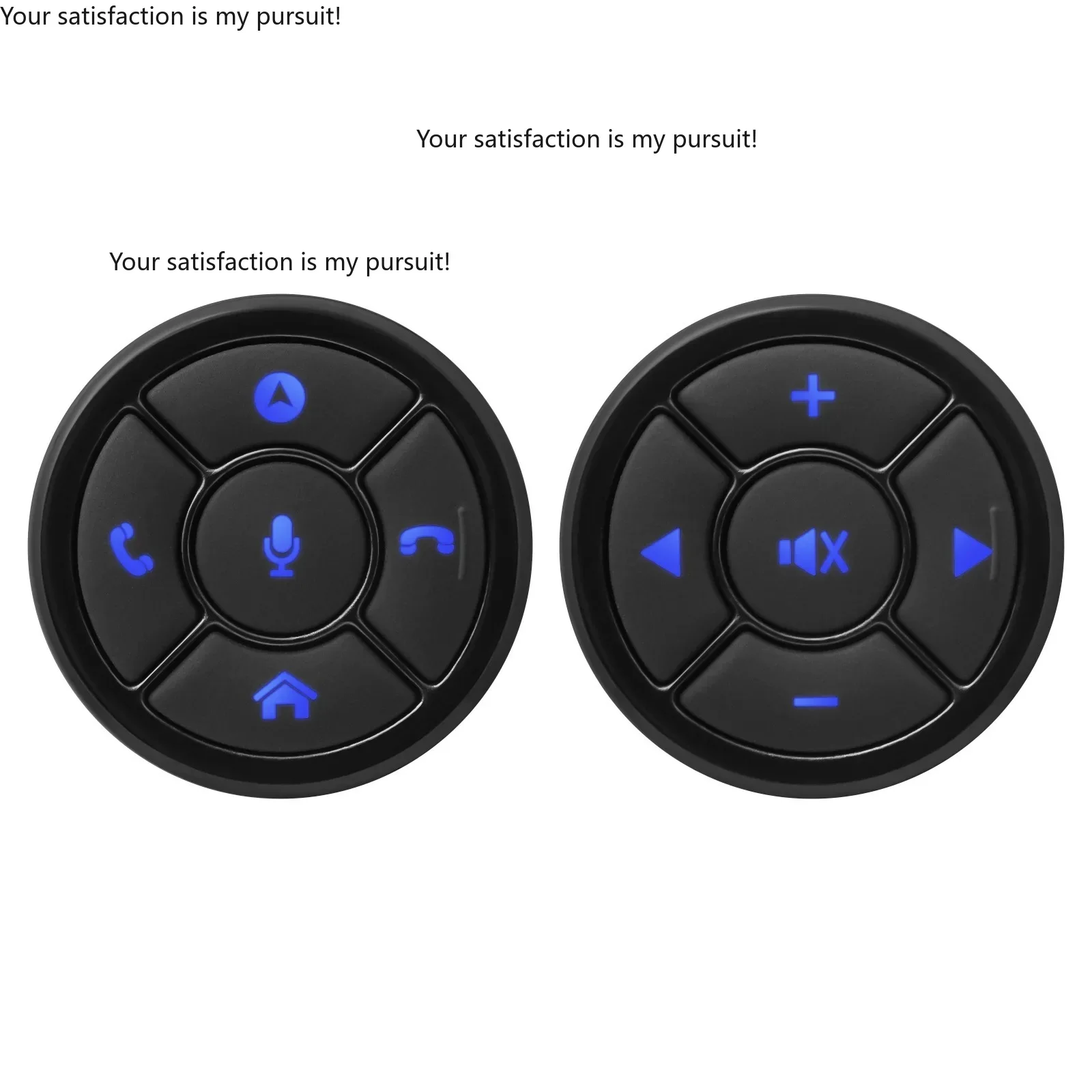 New Universal Wireless Steering Wheel Control Buttons Modification Kit For Android Car Navigation System
