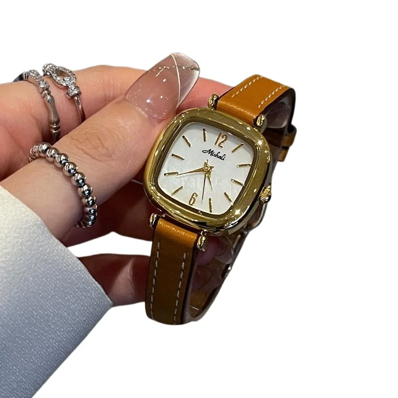 

Women's light luxury high-end fashion simple exquisite small dial women's watch