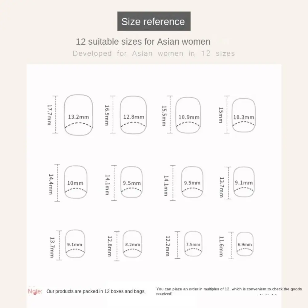 ファッションショートラウンド付け爪フレンチグリッターパープルフェイクネイルフルカバーピンクネイルチップDIY用