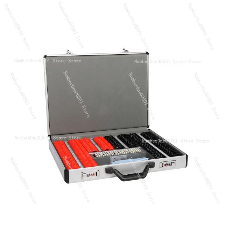 

Professional Trial Lens Set 266 Lenses in Aluminum Case for Optometry Eye Exam Refraction Testing Plastic Frame