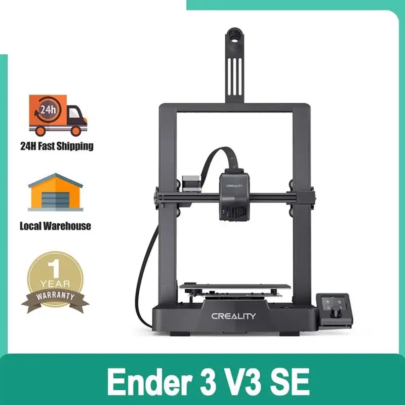 To Ender-3 V3 SE 3D Printer Sprite Direct Extrusion IU Display Auto Leveling Dual Z-axis 3D Printer Ender-3 V3 SE