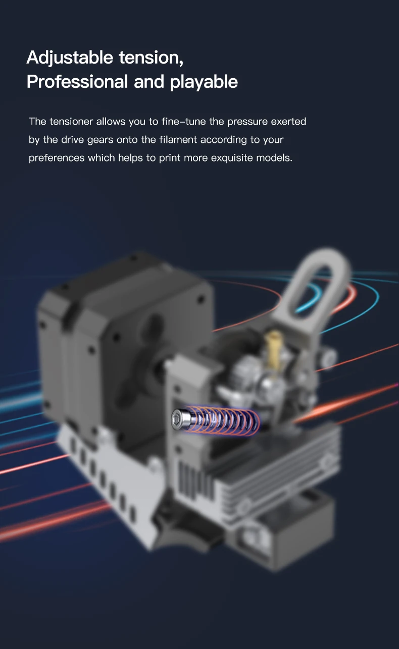 CREALITY Sprite Extruder Pro Vollmetall Dual 3.5:1 Zahnrad-Förderdesign 3D-Drucker Upgrade-Teile für Ender-3 S1 CR-10 Smart Pro – Detail 10