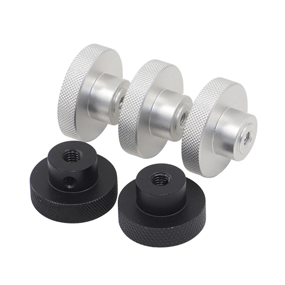 1pc Aluminum Alloy Handwheel Lathe Milling Machine Crank Rotating Handle For Mechanical Processing Woodworking Machinery