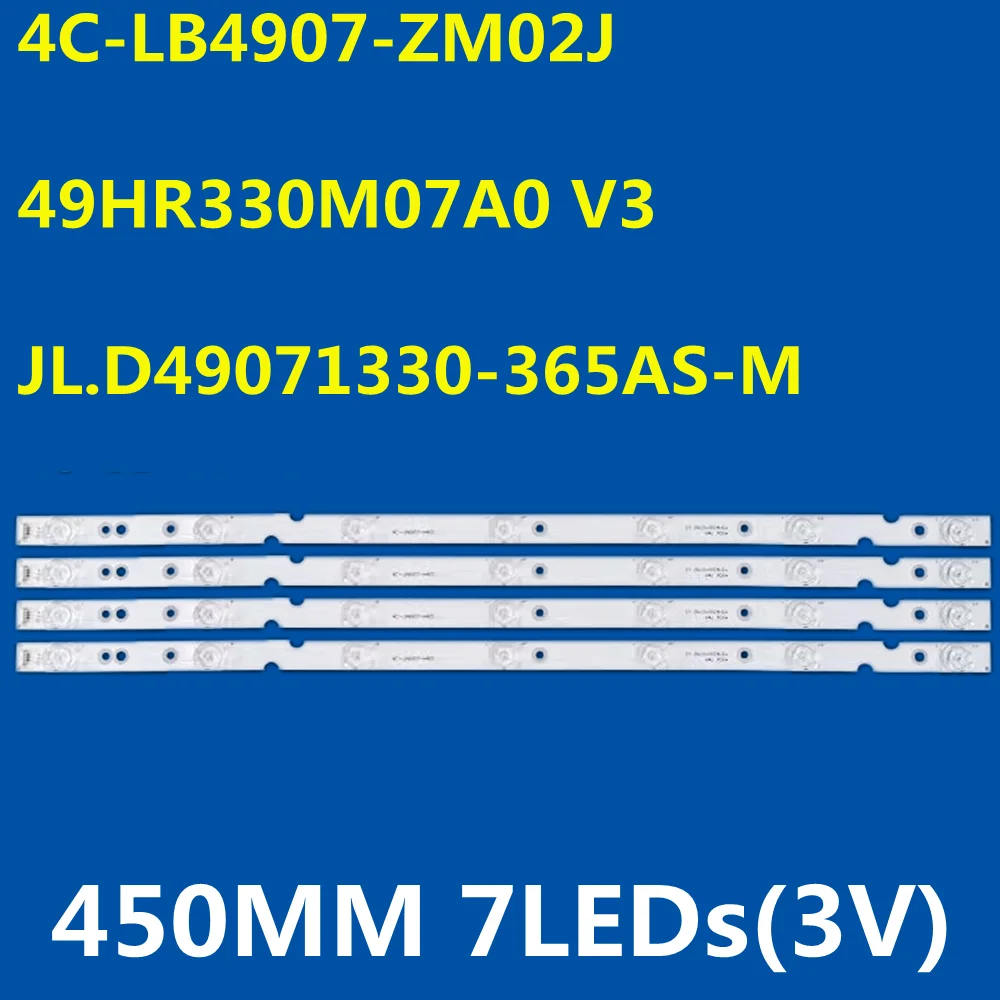 

10set LED Backlight Strip For 4C-LB4907-ZM02J JL.D49071330-365AS-M 49UD6303 49UD6303X1 49UD6306X1 49UD6326X1 49U3800 LED49S6500