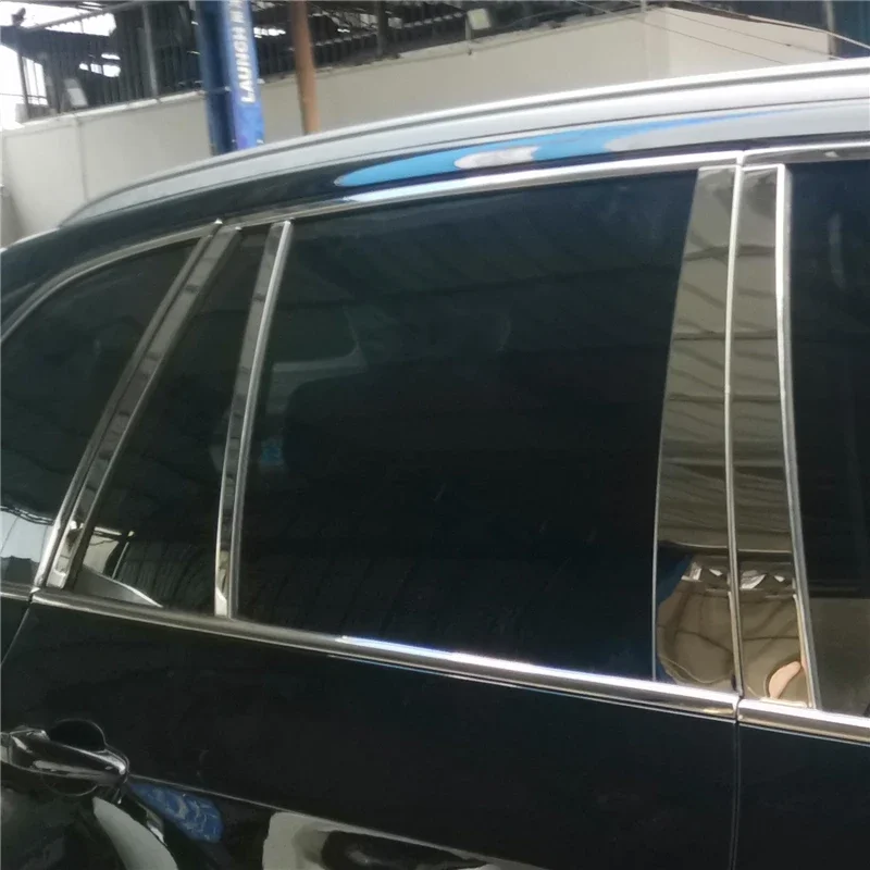 

WELKINRY For BMW X5 F15 3rd Generation 2014-2018 Car Body Door Window Central Middle B C Column Pillar Post Cover Trim