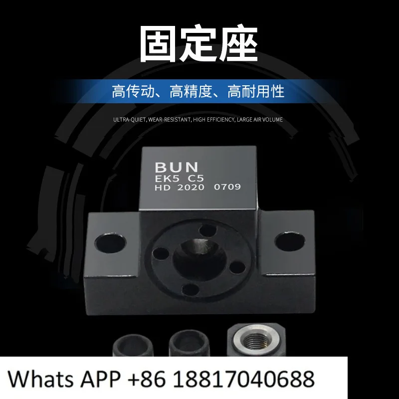 

Корпус подшипника из нержавеющей стали для миниатюрных деталей, для шарико-винтовых передач, квадратный, для автоматизации, с низким уровнем шума