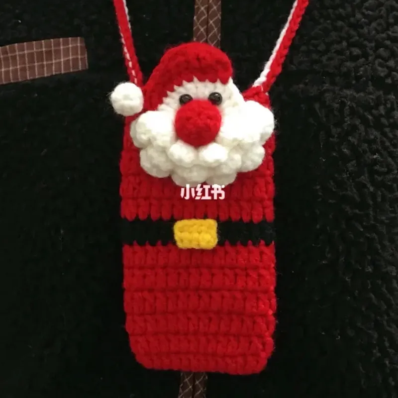 Hand woven handbag, key bag, mobile phone bag, zero wallet, convenient storage bag, card bag