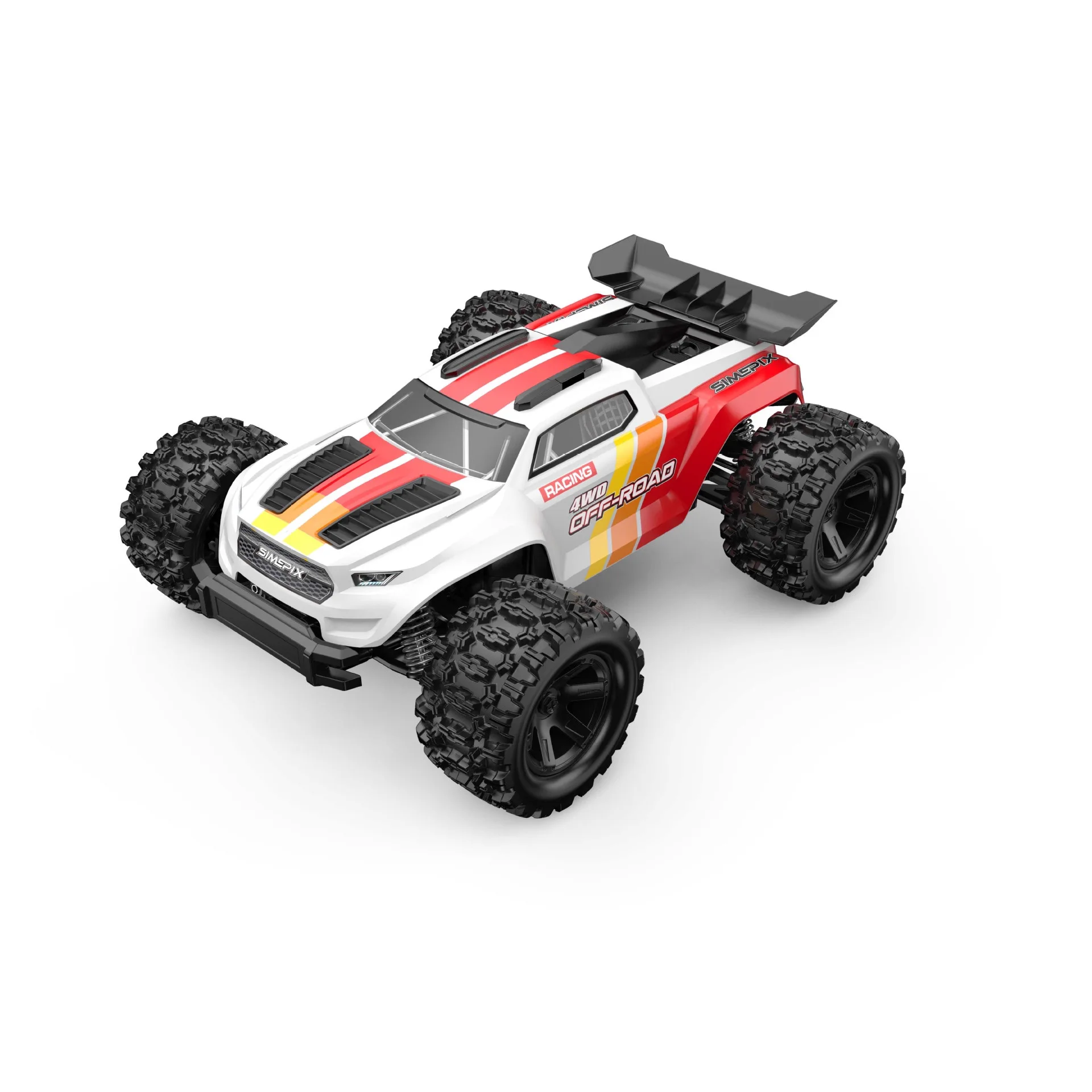 

MJX 18208 1/18 RC Car Brushed Off-Road Truck – 17KG Digital Servo, Independent ESC, 2.4G Remote Control Racing Vehicle Toy