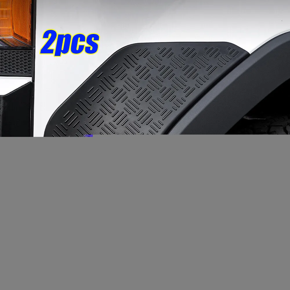 

ABS Gloss Black Front bumper Side Wheel Cover trim For Land Cruiser LC250 2024+