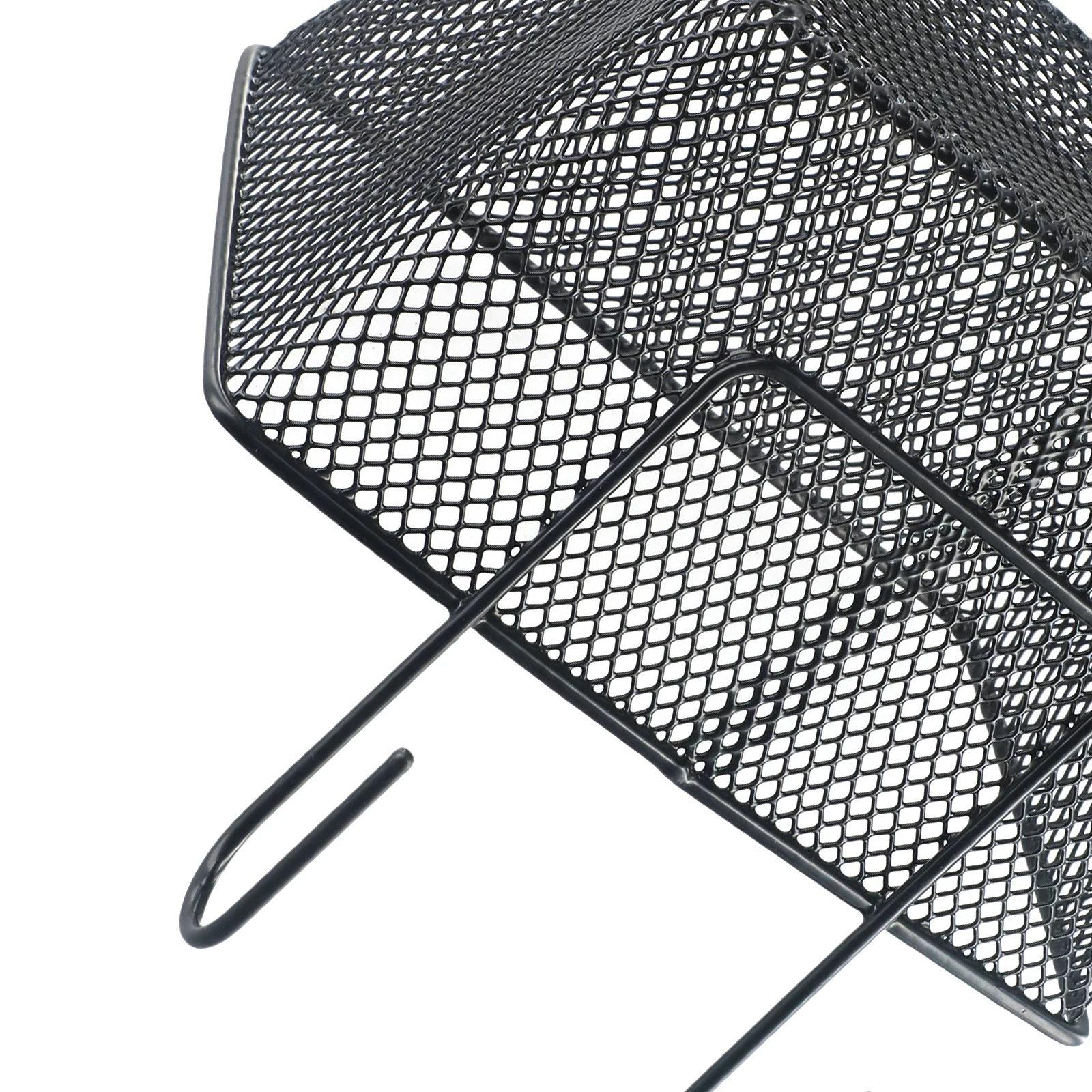 1Pcs E-bike Metal Mesh Bike Basket Front Handlebar Shopping Storages Kids 25x17x15CM E-Scooter Bicycle Front Handlebar Baskets