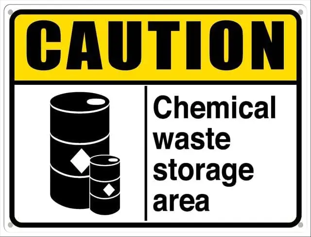 Caution Sign Chemic…