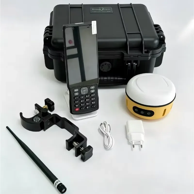 Dgps Gnss Rtk Base and Rover Set Land Survey Machine Gnss Rtk Base and Rover Rtk Dual Frequency