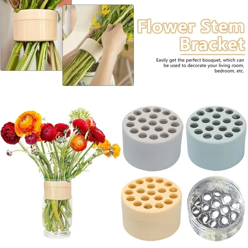 Spiral Ikebana Stem Holder Waterproof Sturdy Flower Stem Support Reliable Spiral DIY Bouquet Twister Flower Arrangement Holder