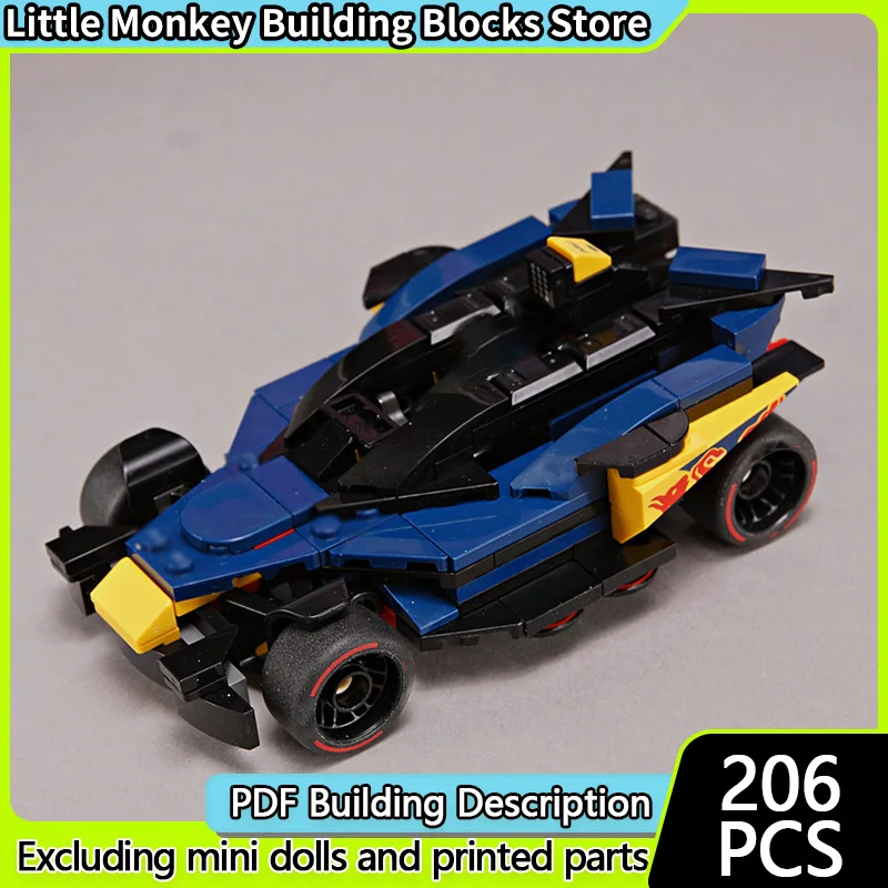 

Speed Racing Car Model MOC Building Bricks Viper Top Tier Sports Car Modular Technology Children Holiday Gifts Assemble Toy Suit