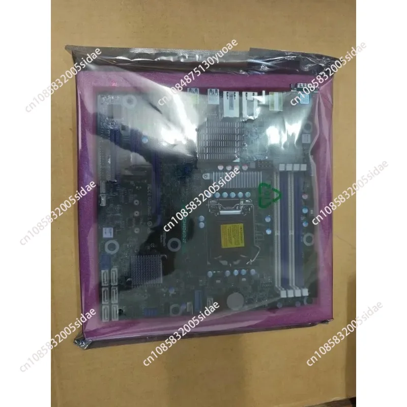 High-end New Main Board Yongqing E3C246D4U2-2T, MATX, IPMI, Dual Port X 5.50 Million Megabit NAS Preferred