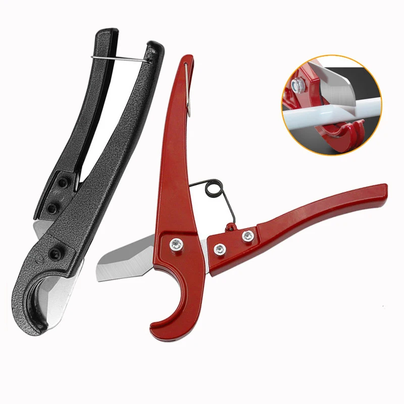 PVC pipe cutter quick cut heavy pipe cutter PPR manual blade water pipe aluminum plastic pipe scissors quick cut tool plumbing