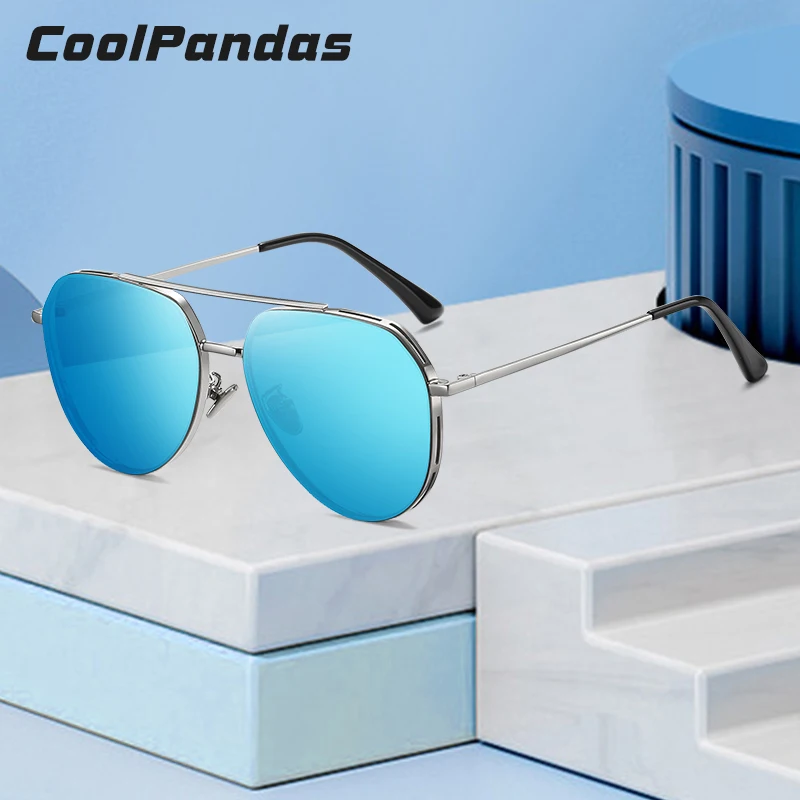 

CoolPandas 2023 Brand Classic Pilot Polarized Sunglasses Men's Driving Male Sun Glasses Eyewear Mirror Lens UV Blocking Oculos