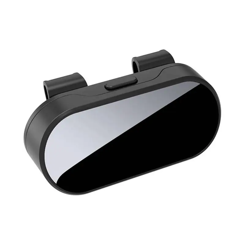 Mirror Glossy Multifunctional Glasses Case, Car Sunshade, Glasses Clip Card, 2-in-1 Storage Box, High-end Sunglasses Holder