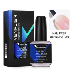 Venalisa 15ml disidratatore per la preparazione delle unghie Fast Dry Primer senza acidi Bond naturale per Builder Jelly Gel Nail Gel Polish Color gelvernice