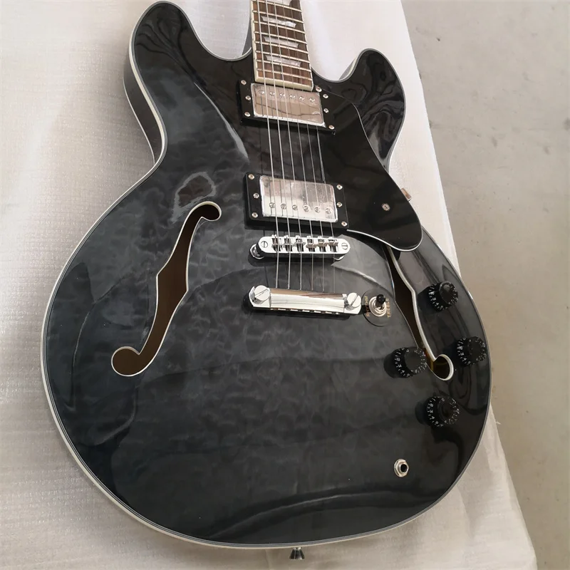 Classic Hollow  Electric Guitar, 6 String, Can Choose Any Color Can Be Customized