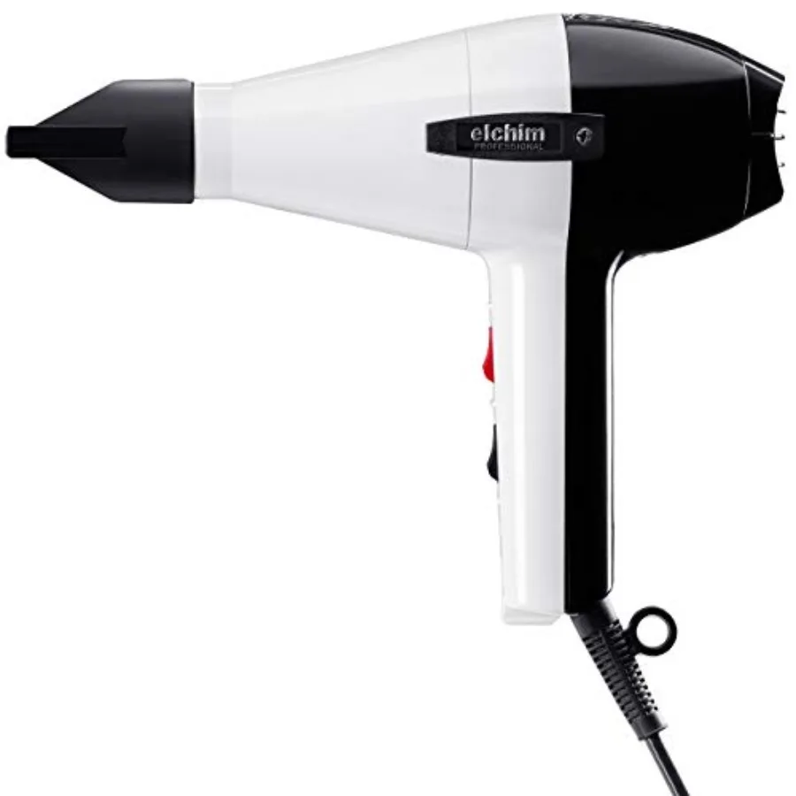 Elchim Classic 2001 High Pressure Hair Dryer 1875W Professional Salon Blow Dryer for Quick Dry with Durable Design and Efficien