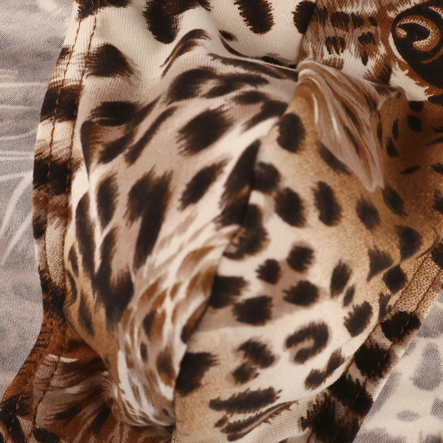 ملابس داخلية رجالية من الحرير بطباعة الفهد ، سراويل داخلية جيدة التهوية ، سراويل داخلية مثيرة للذكور ، سراويل داخلية منخفضة الخصر للمثليين ، سراويل داخلية أنيقة