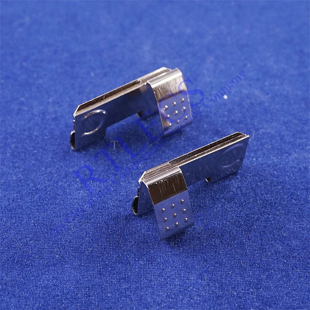 10 -100 Pairs Battery Clip A AA CR2 CR123A 18650 Spring Steel Nickel Plated Positive Negative Mate