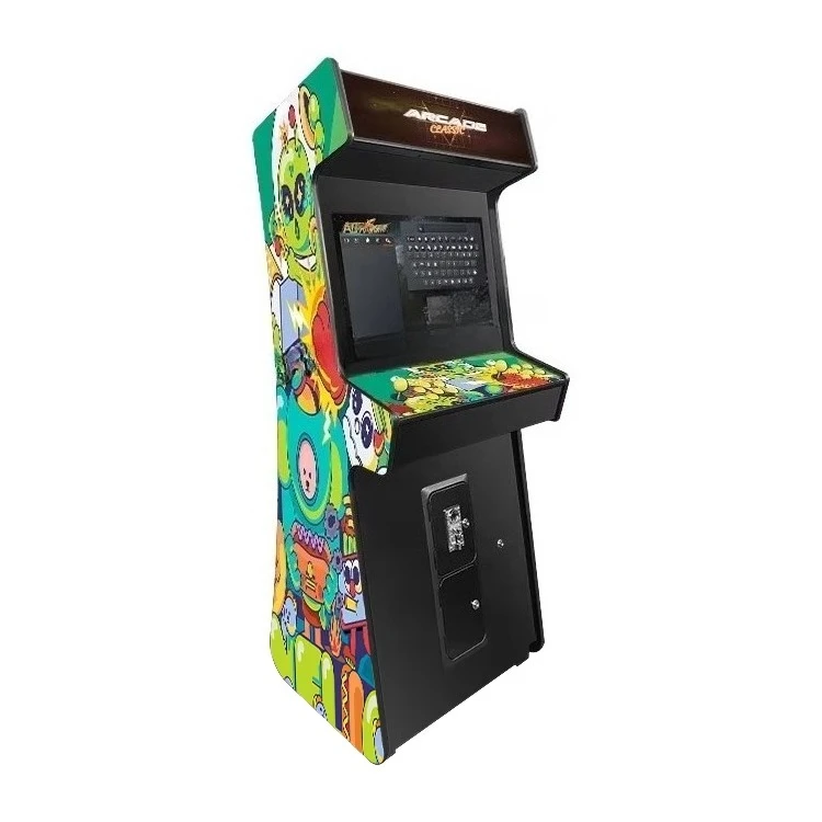 

26 Inch Upright Game Machine Full Size 2 Players Stand up Arcade Games Amusement Machine Coin Operated 10000+ Games in Cabinet