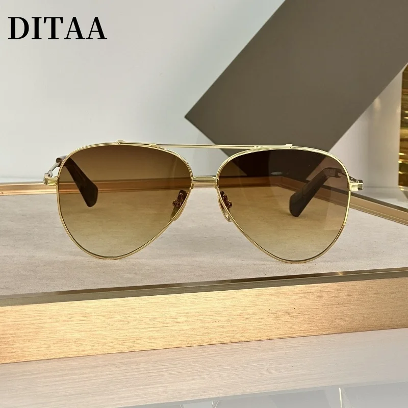 MAKX Luxury Designer Pilot Sunglasses 2024 Fashion Women's Alloy Outdoor Sunglasses Fashion Eyewear Shades For Female Male image 2