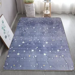 Tapis d'intérieur moderne pour chambre d'enfant, tapis uniques, lueur dans le noir, tapis Lea Shoous, chambre d'enfant, dortoir, décoration d'intérieur